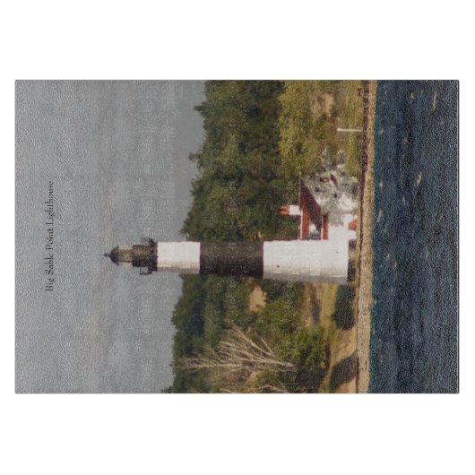 Knipbord voor grote Sable Point-vuurtoren Snijplank (Voorkant)