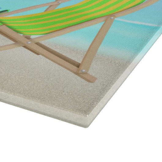 Knipinrichting voor elk strand (15 x 11 inch) snijplank (Hoek)