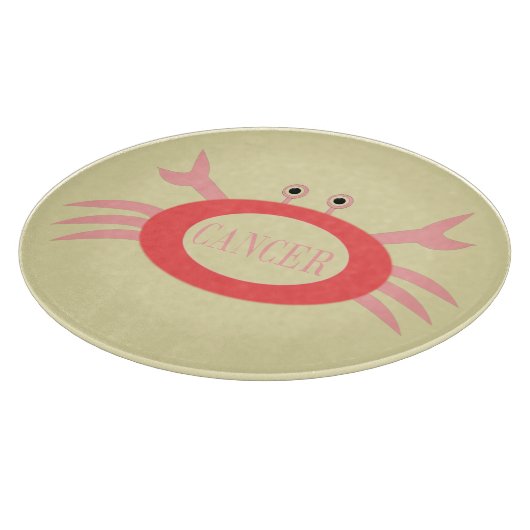 Knipkaart voor kankersterren snijplank (Hoek)