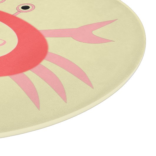 Knipkaart voor kankersterren snijplank (Hoek)