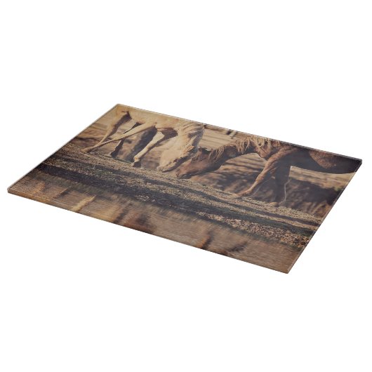 Knipkamer Western glas Snijplank (Hoek)