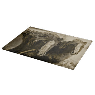 Knipkamer Western glas Snijplank