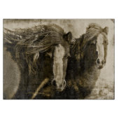 Knipkamer Western glas Snijplank (Voorkant)