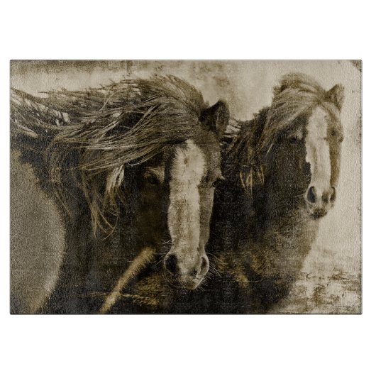 Knipkamer Western glas Snijplank (Voorkant)