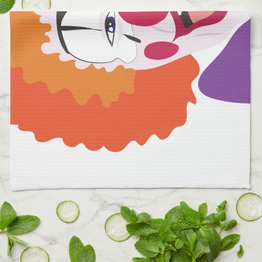 Knipkop Theedoek (Gevouwen)