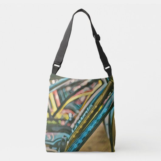 Knipkunst Crossbody Tas (Voorkant)