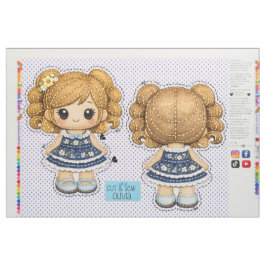 Kniplollie knip & naai voor kinderen voor beginner stof