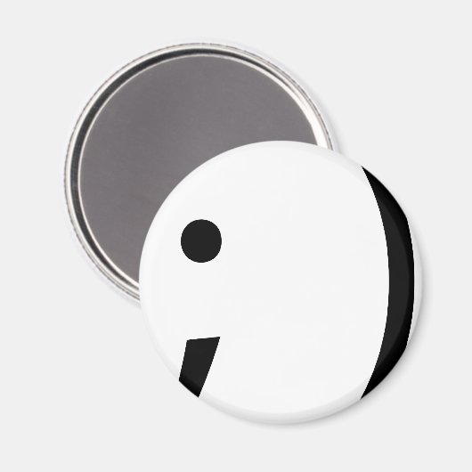 Knipogen! Magneet (Voorkant / Achterkant)