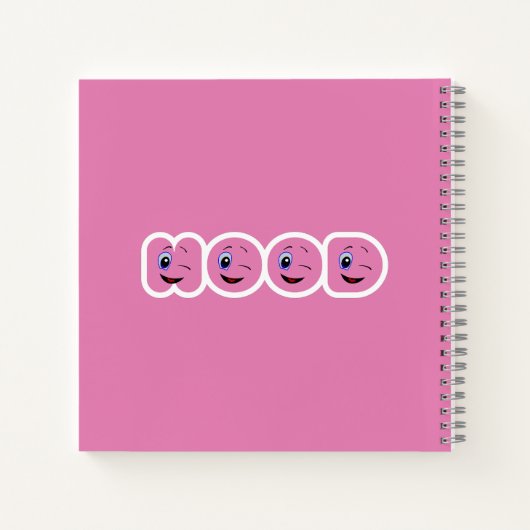 knipogen notitieboek (Achterkant)