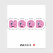 knipogen sticker (Vel)