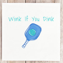 Knipoog Als Je Dinkt Preppy Pickleball Grappig