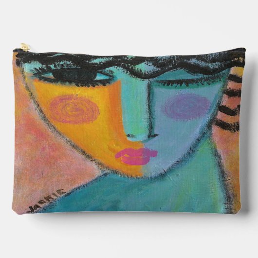 Knipoog Originele Abstracte kunst Etui (Voorkant)