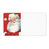 Knipoog van Santa Etiket (Voorkant)