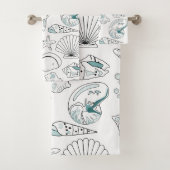 Knippelbak Witte doekset Bad Handdoek (Insitu)