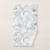 Knippelbak Witte doekset Bad Handdoek (Handdoek)