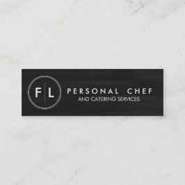 Knippen aan boord Persoonlijke Chef/Catering-Visit Mini Visitekaartje