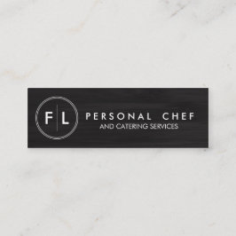 Knippen aan boord Persoonlijke Chef/Catering-Visit Mini Visitekaartje
