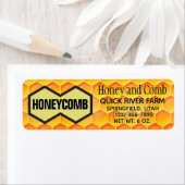 Knippen Comb Honey Jar Container Etiket (Insitu)