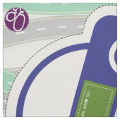 Knippen en naaien: autopluis stof (Swatch)