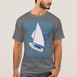 Knippen houden kalm en houden op t-shirt