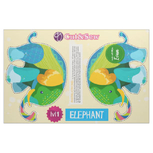 Knippen & Naaien Patchwork Elephant - Easy DIY Pro Stof