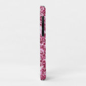 Knippen roze Turquoise Paarse glitter Faux Glitter Case-Mate iPhone Case (Achterkant/links)