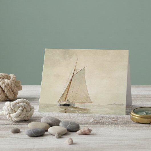 Knippen van Gloucester Winslow Homer Note Kaart