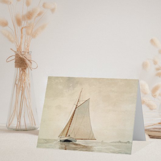 Knippen van Gloucester Winslow Homer Note Kaart