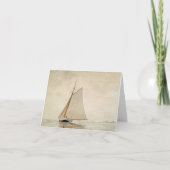 Knippen van Gloucester Winslow Homer Note Kaart (Voorkant)