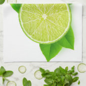 Knippen van kalk theedoek (Gevouwen)