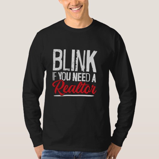 Knipper als je een makelaar nodig hebt t-shirt (Voorkant)
