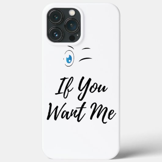 Knipper als je me grappige heren Case-Mate iPhone case (Achterkant)
