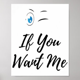 Knipper als je me grappige heren poster