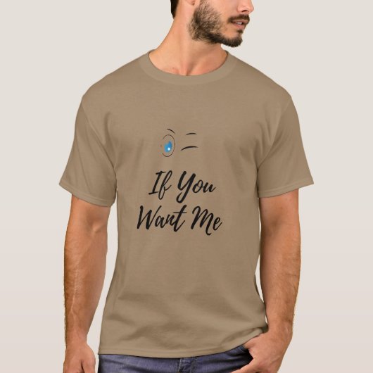 Knipper als je me grappige heren t-shirt (Voorkant)