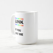 Knipper Als Je Me Wil Koffiemok (Voorkant links)