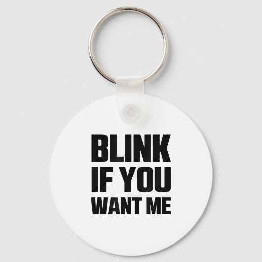 Knipper als je wilt dat ik grappige grafische cool sleutelhanger (Voorkant)