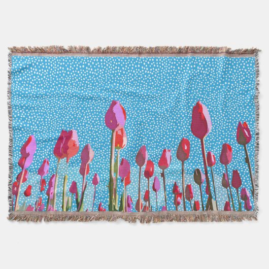 Knipper met mij door de tulpen deken (Voorkant)