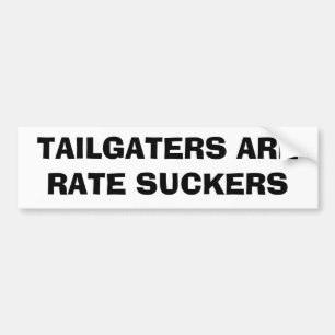 Knipperaars zijn snelheidsrokers bumpersticker