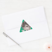 Knipperen Anime Guy, originele tekening Sticker (Envelop)