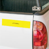 Knipperen Bumpersticker (Op Truck)