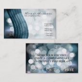 knipperende verlichting ponskaart klantenkaartje (Voorkant / Achterkant)