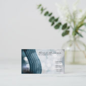 knipperende verlichting ponskaart klantenkaartje (Staand voorkant)