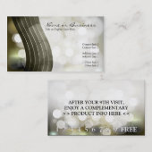 knipperlichten ponskaart klantenkaartje (Voorkant / Achterkant)