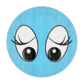 Knippers met nieuwsgierige ogen - Uw kleuren Snijplank (Voorkant)