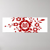 Knippers van Floral Paper - Witte Dubbele Geluk Poster (Voorkant)