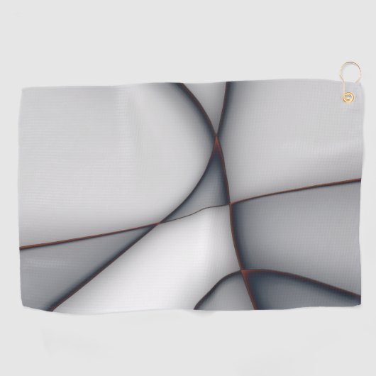 Knippers van grijs fijn omhulsel golfhanddoek (Horizontaal)