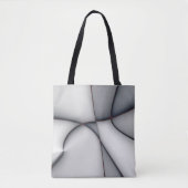 Knippers van grijs fijn omhulsel tote bag (Voorkant)