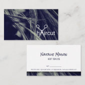 knippictogram | kapper visitekaartje (Voorkant / Achterkant)