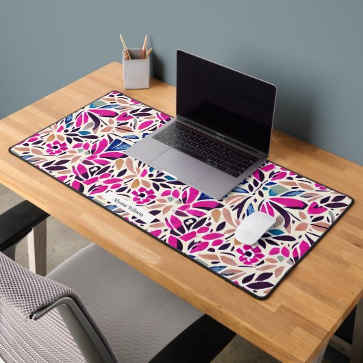 Knipsel Geïnspireerd Bloemen Vormen Patroon Bureaumat (Kantoor 2)