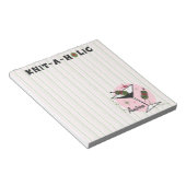 Knit-A-Holic Notitieblok (Schuin)